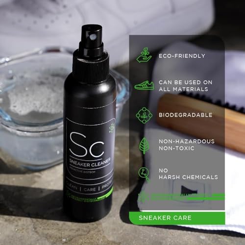 SNEAKER LAB Shoe Protector Spray - Perfect For Suede, Leather & Various Other Materials - style: Shoe Cleaner Spray