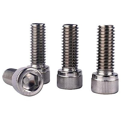 1/4-20 x 1/2" Allen Hex Socket Head Screw Bolt, 304 Stainless Steel 18-8, UNC Machine Full Thread, Pack of 20 - size: 1/4-20 x 1/2" (20 PCS)