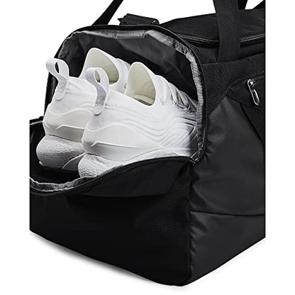 Under Armour Undeniable 5.0 Duffle - color: Black (001)/Metallic Silver, size: Medium (58L)