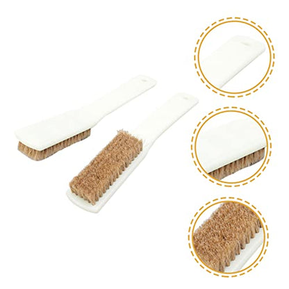 DECHOUS Bouldering Brush Set 2pcs Stone Cleaning Brush for Indoor Rock Climbing Ergonomic Handle for Chalk Cleaning