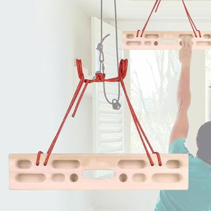 Climbing Fingerboard Pull up with Jugs, Slopes and Edges Training for Climbing Strength Trainer for Outdoor Athletes Wall