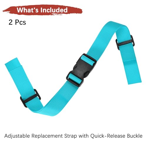 Backpack Chest Strap Adjustable Sternum Straps Use for Backpack Replacement & Hiking & Jogging - color: Sky Blue