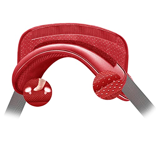 ZINZ Universal Shoulder Pad with Ultra Thick Cushion for Bag Luggage Bag Crossbody, Plus Long & Anti-Slip & Breathable,Red - color: Red