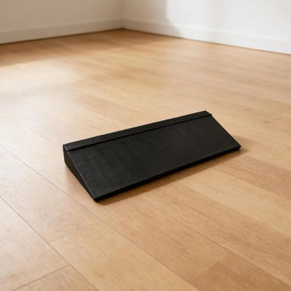 Squat Wedge Block, Supportive Incline Design, 49.5x15.5x5cm, Stretching Mobility Wedge, Fitness Weightlifting Wedges Block, Sturdy And Non-Slip Construction, For Home Gyms And Fitness Enthusiasts