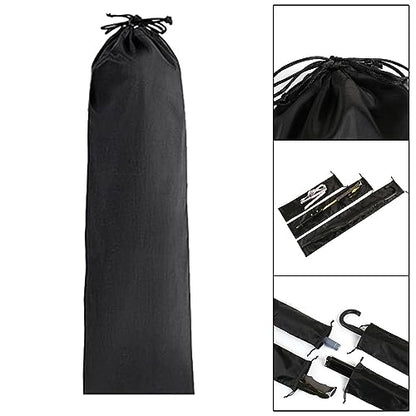Nylon Drawstring Bags Portable Storage Bag Camping Carrier Organizer Carrying Bag Pouch for Hiking Fishing Tent Poles Backpacking Traveling, 21cmx60cm - size: 21cmx60cm