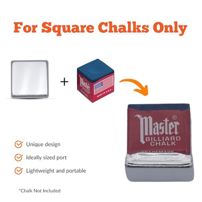 Metal Chalk Holder - style: Square