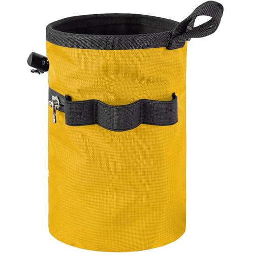 Rock Climbing Chalk Bag & Zippers Pockets Adjustable Bouldering Bucket for Gym, Gymnastic Rock - color: Better color