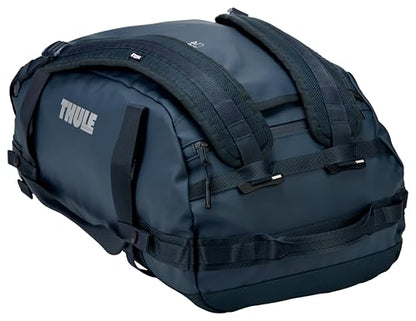Thule Chasm Duffel bag, Weather-resistant materials, Easy packing, Converts to backpack, Internal pockets, Travel-ready - color: DARKEST BLUE, size: 40L