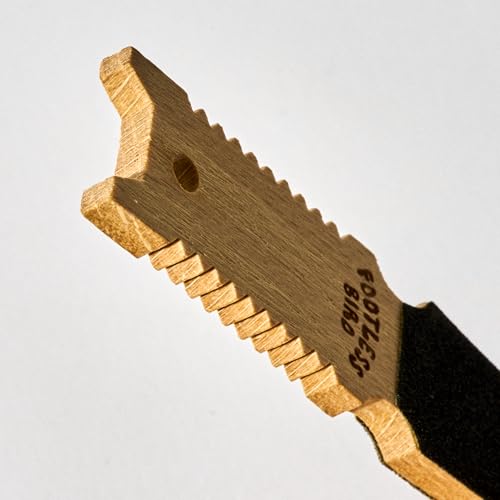 Callus Remover & File - Precise Wooden Double Sided Pocket Sized for Rock Climbers Gymnastics Removes Callus and Dry Skin for Extra Smooth Hands and Feet