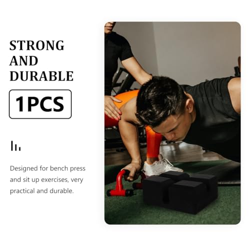 Toddmomy Bench Press Assistant Board 7.08X5.70X2.95In Lightweight Strength Training Block for Home Gym Sit-up Support