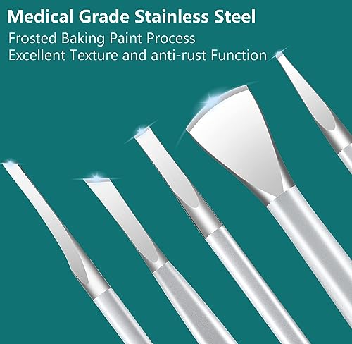 Ingrown Toenail Removal Kit Pedicure Tools for Feet Professional Knife Set Stainless Steel Ingrown Toenail Treatment Calloused Feet Remover Tool (7 Pcs Set) - color: 7 Pcs Set