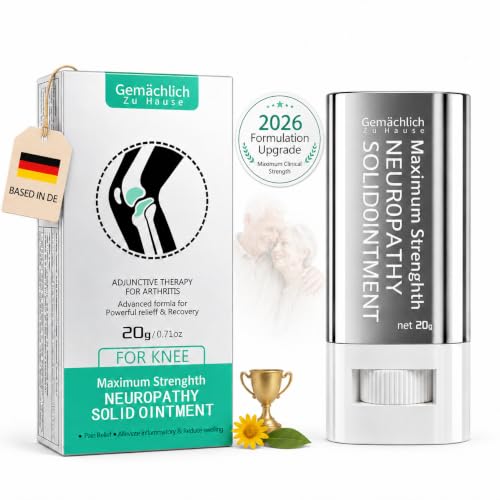 2026 Upgraded Knee Pain Relief 7% Arnica Montana Ointment Stick, NDC Listed Fast-Acting OTC Topical Pain Relief, GMP-Made Touch-Free Care for Running, Stairs & Post-Workout Stiffness, 0.71 oz - color: Knee