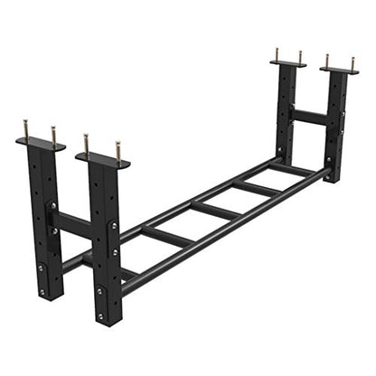 Pull-Up Bars Wall-Mounted Horizontal Bar Safe Fitness, Steel Indoor and Outdoor Climbing Frame, Multifunctional Strength Training Equipment, 2 Styles，Black Style1 - size: Style1