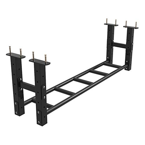 Pull Up Bars Hua Wall-Mounted Horizontal Bar Safe Fitness, Steel Indoor and Outdoor Climbing Frame, Multifunctional Strength Training Equipment, 2 Styles (Size : Style1)