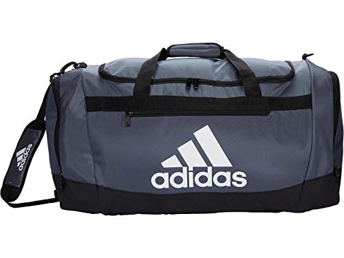 adidas Unisex Defender 4.0 Gym Duffel Bag for Men and Women - color: Team Onix Grey, style: Large (110l)