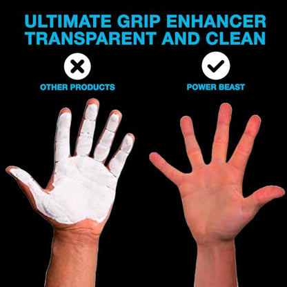 Non Sticky Grip Enhancer, Dry Hands, Transparent, Anti-Slip Solution, Dry Grip for Tennis, Golf, Pole Dancing, Gaming, and All Sports, 3.4 Oz + 2 Oz.