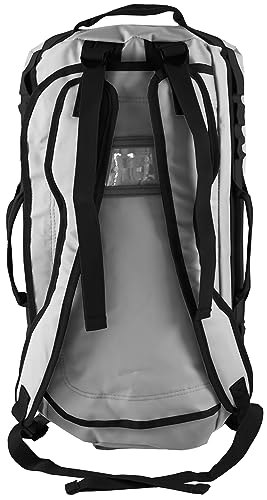 Element Equipment Trailhead Duffel Bag Shoulder Straps Waterproof Light Grey/Blue Small - color: Light Grey/Blue, size: Small 30 Liters