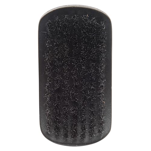 Diane 100% Boar Bristle Curved Brush for Men and Women - Detangling, Smoothing Wave Styles for Fine to Medium Hair, Restores Shine and Texture - color: Black Curved Brush, size: 1 Count (Pack of 1)