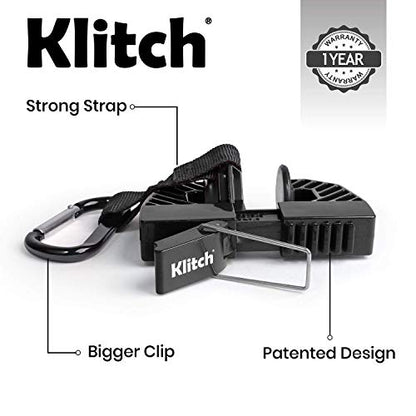 Footwear Clip, Shoe Bag, Hang Extra Shoes Cleats Boots or Gear on Your Bag. - color: 1-Pack Blue