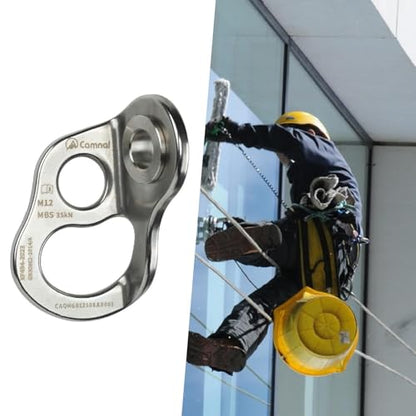 kowaku Climbing Bolt Hanger Rock Climbing Anchor Parts Stainless Steel Holds Fixed Points Wall Mountaineering Hardware with Secure Rotating Feature Suitable