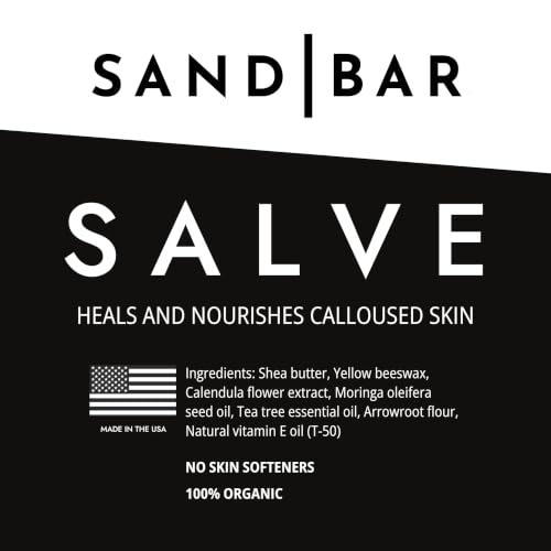 Callus Recovery Salve for Athletes – Organic Callus Balm for Grip Athletes, Fresh Rips & Dry Calluses – Non- Greasy Targeted Application 0.15 o z - 2 Pack - size: 0.15 Ounce (Pack of 2)