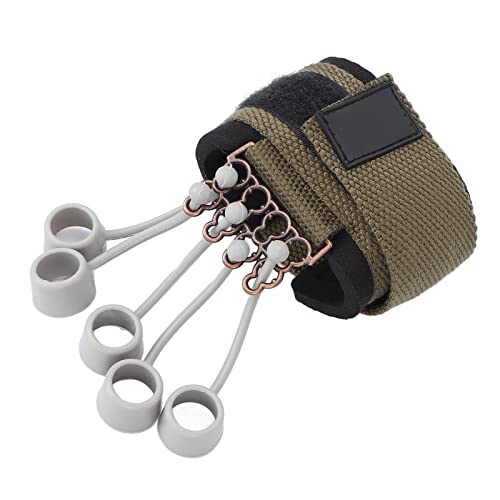 Finger Stretcher Extensins Finger Exerciser with Adjustable Wrist Strap - Silicone Hand Grip Strengthener for Training, Suitable for Rock Climbing, Guitar, Tennis and More - size: 20lb