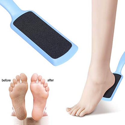 6 Pcs Pedicure Foot File Callus Remover with Double Sided Foot Rasp for Dead Skin Foot Scrubber for Feet - color: Foot File X 6