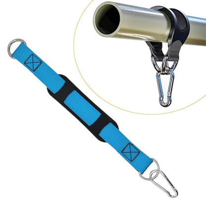 YIJU Hanging Strap for Body Strength Training with Snap Carabiner, Load 100kg