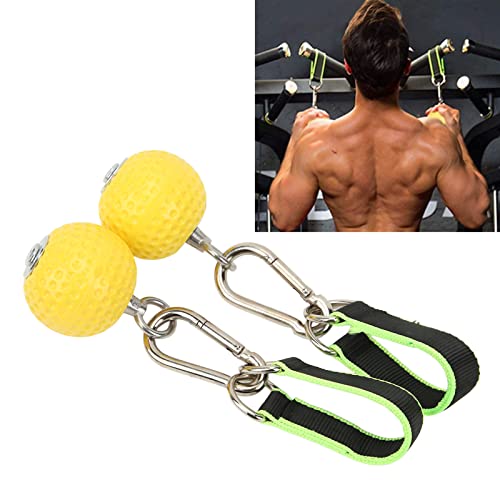 Climbing Pull Up Hand Grips Ball Set, Pull Up Ball Non Slip Hold Grips with Webbing Buckle, Arm Strength Training Attachment, Fitness Pull Up Ball Grip - size: 72mm
