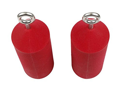 Atomik Rock Climbing Holds 3.5 inch Hanging Pipes in Red for Grip and Strength Training As Seen on American Ninja Warrior