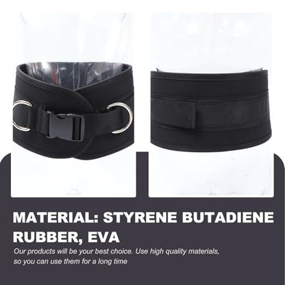 Fitness Dipping Belt with Padding for Weight Training and Muscle Strengthening Elastic Waist Support Pull-up Belt for Running Hiking Climbing and Gym Workouts Sports Exerciser