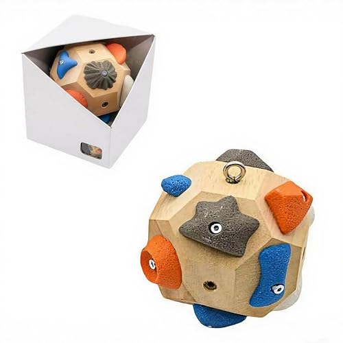 3D Rock Climbing Training Ball, Creating Strength and Precision, Finger Strength Rock Climbing Training Ball, simulating Rock Climbing, Rock Climbing, is a Gift for Climbers
