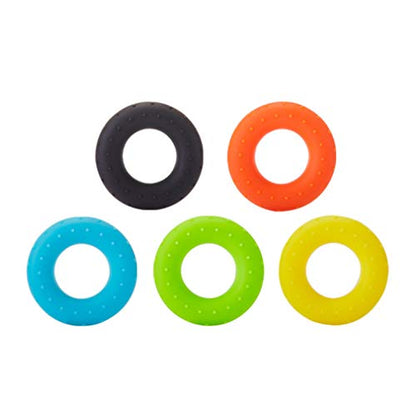 3PCS Finger Stretcher Resistance Bands Strength Trainer for Forearm Exercise Guitar Finger Strengtheners Rock Climbing 6.6 8.8 11 Pounds - color: style 7