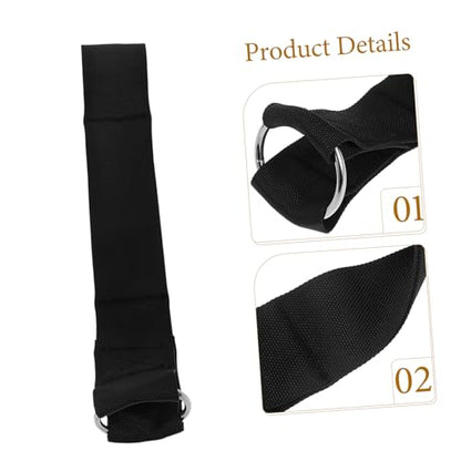 Abaodam Dumbbell Loading Strap Weight Plate Belt for Weightlifting and Resistance Training Durable Design for Barbell Plates and Weight Bars Sleek Fitness Accessory