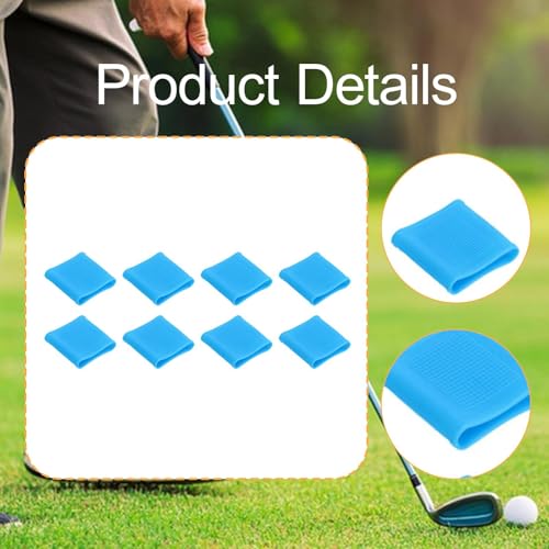 Almencla 8 Pieces Silicone Finger Sleeves Non Slip Soft Finger Covers Reusable Finger Protectors Thumb Brace Support Anti Slip Finger Cot Suitable for Gym, Blue S - color: Blue S