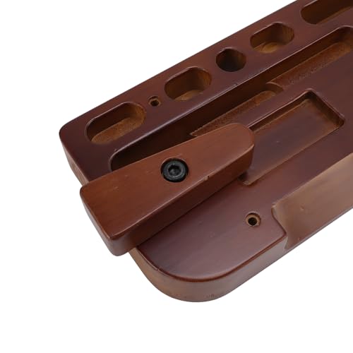 RiToEasysports Rock Climbing Hangboard, Strength Training with Multiple Grip Depths, Wooden Fingerboard Compact Design for Indoor and Outdoor Climbers