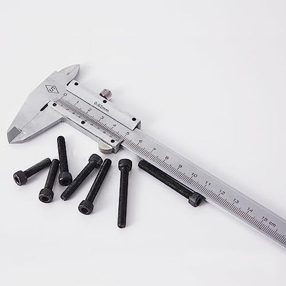 M5 x 20mm 25mm 30mm 35mm 40mm Hex Socket Head Cap Screws Bolts, 12.9 Grade Alloy Steel, Black Oxide Finish, Metric Allen Drive, Fully Threaded, Assortment Kit 50Pcs - size: Socket M5x20-40 mm