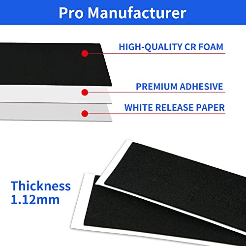 20Pcs Fingerboard Grip Tape,Foam Tape for Fingerboards,Pro Quality Fingerboard Grip Tape,38mmX110mm(20) - style: 20