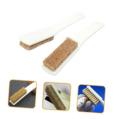Ciieeo 2pcs Bouldering Brush with Sturdy Boar Hair Bristles for Rock Cleaning Outdoor Climbing Tool for Chalk Removal and Stone Maintenance