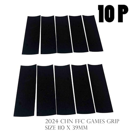 NOAHWOOD 10 Pcs Fingerboards Parts Grip Tape (Black, 39 x110mmPRO Must Be) (10 pcs)