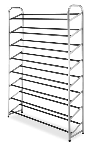 Whitmor 8 Tier Shoe Tower - 40 Pair - with Non-Slip Racks - size: 8-Tire