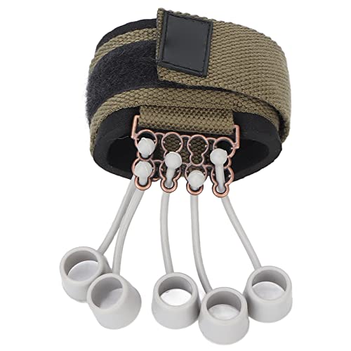 Finger Stretcher Extensins Finger Exerciser with Adjustable Wrist Strap - Silicone Hand Grip Strengthener for Training, Suitable for Rock Climbing, Guitar, Tennis and More - size: 20lb