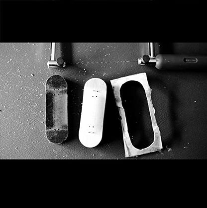 NOAHWOOD Fingerboard Complete (Noah Team 9.5S Short Nose Short Tail) Wood Hand Mould Made(+34mm Prince Silvery Trucks)(+NW Handmade PRO Logo Wheels ii)(Zodiac Tiger) - color: Zodiac Tiger