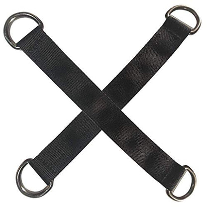 Tree Swing Straps, 2 PCS 25cm / 9.8inches Heavy Duty Hanging Straps Holds 440 lbs with Carabiner Perfect for Hammock, Plank - color: 25cm straps with Carabiner