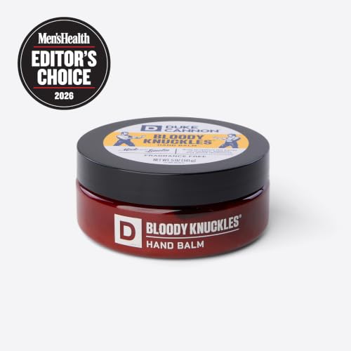 Duke Cannon Bloody Knuckles Hand Repair Balm - Unscented Moisturizer for Hardworking Hands, Repair and Revitalize Dry, Cracked Skin (5 oz. - 1 Pack) - size: 5 Ounce (Pack of 1)