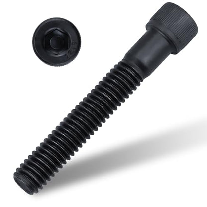 #10-24 x 1-3/4" Socket Head Cap Screws Bolts, 12.9 Grade Alloy Steel, Black Oxide Finish, Allen Hex Drive, Partial Thread, 50-Pack - size: #10-24 x 1-3/4"