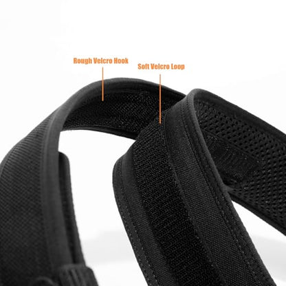 TACNEX Belt Pad w/ Loop Liner Waist Back Support for Heavy Duty/Tactical/Battle/Tool/Work Belt Comfortable Foam Cushion - size: XXL: 41.3"