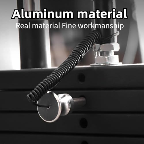 Gym Pin, Universal Aluminum Alloy Weight Stack Pin with Pull Rope for Fitness Equipment Pin Training - color: Blue 10*125mm