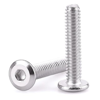 1/4-20 x 1-1/2" Hex Socket Head Cap Screws, 304 Stainless Steel 18-8, Chamfered Countersunk Machine Screws for Furniture, Binding, Machinery, Automotive, DIY Projects, 25 PCS - size: 1/4-20 x 1-1/2"