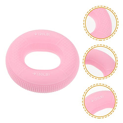 Finger Extension Exerciser Hand Grip Ring for Muscle Strengthening Silicone Fitness Training Tool Hand Grip Strengthener for Tennis Climbing Guitar Player